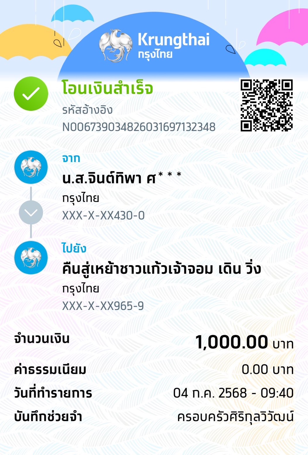 Payment Slip